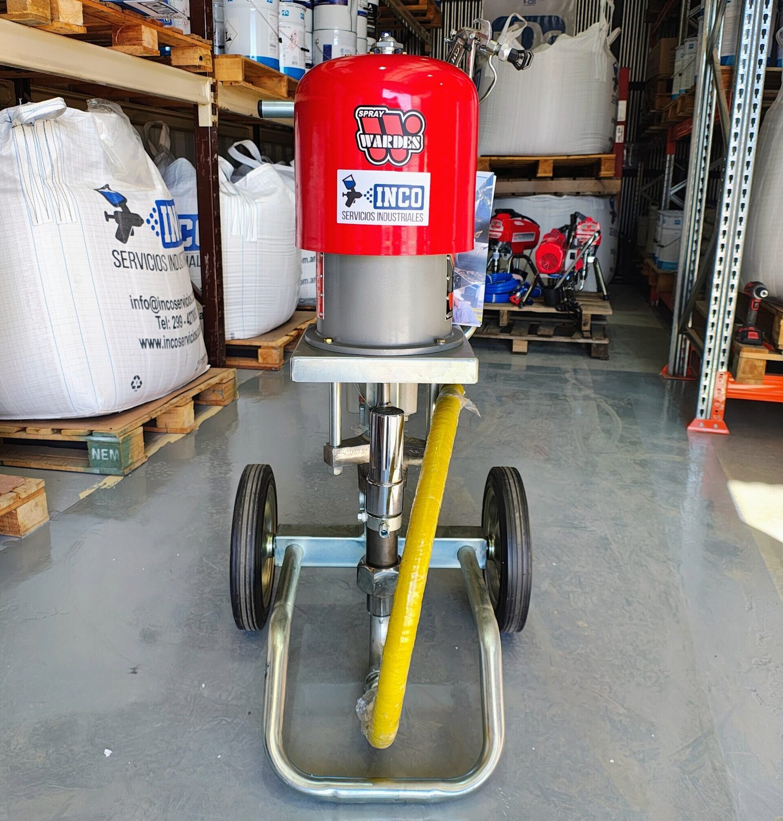 Sistema Airless para recubrimientos anticorrosivos